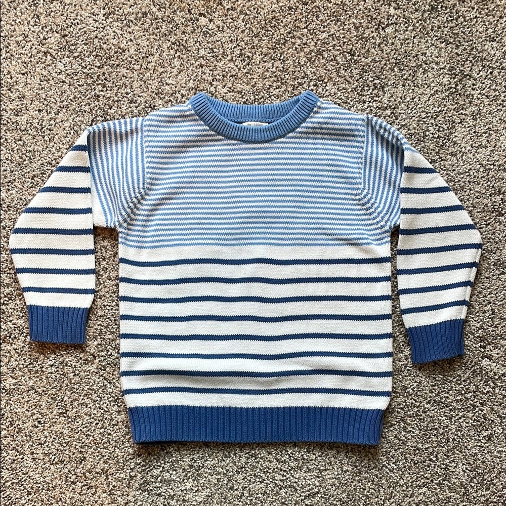 Kite Boy’s Blue and White Striped Sweater
